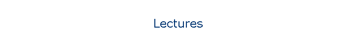 Lectures