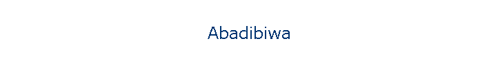 Abadibiwa